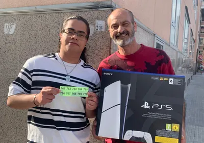 PlayStation 5 del sorteo