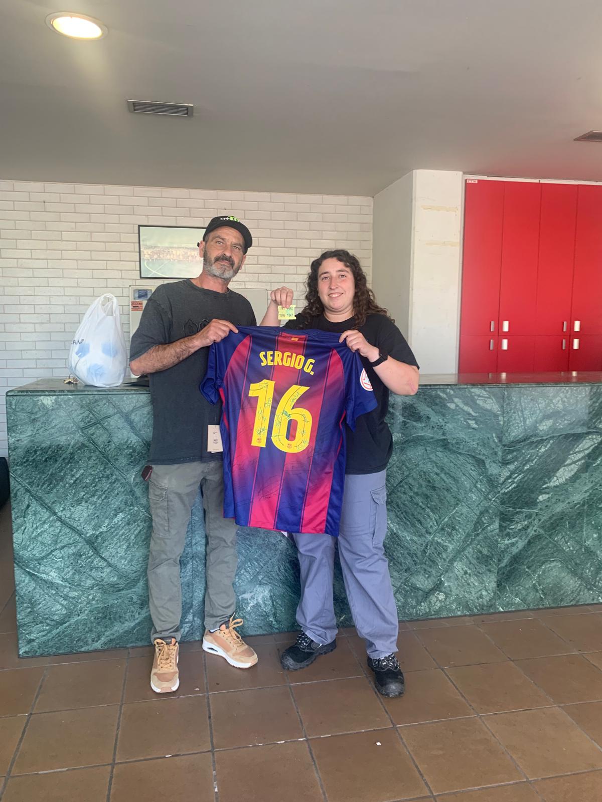 Ganador camiseta FC Barcelona